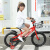 永久（FOREVER）儿童自行车男女款小孩单车脚踏车14寸儿童平衡车学生山地车宝宝童车红色