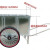 不锈钢手推垃圾车清洁车环卫手推人力两轮铁垃圾车市政物业保洁车 配80条钢丝载重充气胎无盖款