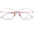 AGNES B眼镜AB70068时尚休闲男女款近视镜方框钛金属光学眼镜架轻盈舒适 黑色 镜架