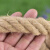 定制适用厂家直销粗麻绳绳子 手工麻绳  优质黄麻绳  猫爬架麻绳长度50米 26毫米50米