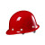 开元安全帽 透气型 电力施工工程工地建筑头盔  红色 旋钮式 