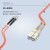 大众运筹 DZ-721L 多模单芯光纤跳线ST-SC尾纤1米