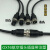 加工焊接成型GX12 GX16 GX20带线航空插头插座 2P针至10芯 连接器 GX16-2芯母插头