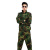 劳保佳 军训服 保安执勤服 户外劳保服 特种数码套装 男女款 四季通用 绿色 175