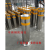 加厚不锈钢防撞柱挡车路桩可移动路障立柱钢管反光警示柱304材质 201材质(159管2.0厚)60高