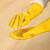 南洋牛筋乳胶手套工业耐酸碱橡胶天骄胶皮手套清洁打扫黄色加厚耐磨男女通用 南洋加厚 20双 M码 中号