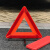 乐子君 三角架警示牌 汽车三角警示牌 警示架 反光车载 加厚款
