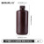 比克曼生物（BKMAM）PP塑料试剂瓶大广口瓶耐高温酸碱化学实验室样品瓶 【小口棕色】500mL-10个/包 1包