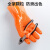 爱不释手颗粒防油防滑手套橙色颗粒款耐水耐油抓握力强A3019-0001 橙色颗粒款
