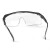 者也 ZYVOP-A422护目镜透明防护眼镜 黑边优质防雾型2个