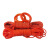 安先达救生绳 应急救援漂浮安全绳 防汛水上救生绳 10mm橘色反光绳30米配环钩