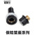 BLX-A型FUSE 5x20玻璃保险丝管座黑色保险座夹6*30熔断器底座带线 FUSE-5*20座圆锣2个