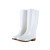 劳保佳 雨鞋 短筒雨靴 厂专用加棉防滑防水鞋 白色卫生工作胶鞋水靴 短筒白色+棉套 41码