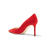 周仰杰（Jimmy Choo） 618女士ROMY85绒面革浅口鞋 Red 41.5 EU