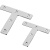 得豫工品 不锈钢角码 L型T型平面角码 固定角铁支架 板材连接件 20个装 一件价 T型40*40mm（20个） 