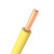 德力西电气（DELIXI ELECTRIC）电线电缆BV4平方单芯单股铜线黄色火线100米/盘（定制）