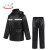 天意州 反光雨衣  黑色（170）XL码
