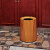 垃圾桶轻奢风客厅卧室卫生间双层网红ins木纹北欧现代新中式 深色木纹(小号)