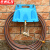 京洲实邦 水管工具架卷管器壁挂洗车盘管绕管架子 蓝色ZJ-1874