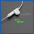 对讲讲机耳机线耳麦电话机耳机线白色通用K头高档耳挂式小机耳机 K头白色