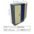 定制定制金瑞达 T1 75抽零件柜抽屉式工具柜铁皮柜 车间重型储物 48抽带门-蓝色