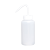 垒固 广口塑料洗瓶 大口塑料清洗瓶 吹气瓶 冲洗瓶 500ml(白盖）