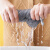 适用于蝴蝶结擦手巾挂式毛巾厨房卫生间吸水不掉毛干手抹手抹布 象牙灰+珊瑚粉