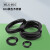 须特（XUTE）M6（100个）黑色304不锈钢弹垫 挡圈弹簧垫圈发黑垫片 华司介子垫片