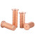 嘉耐特（JNT）镀铜焊接螺丝 点焊螺丝 植焊钉焊接螺柱点焊柱螺钉 M5*16（200个）