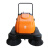 超洁亮（SUPER·CLEAN）AS-690 电瓶式扫地机 地面清扫机 工厂用小区物业学校工业清扫机 橙色