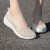 斯凯奇（Skechers）女鞋2024夏季新款潮流时尚休闲鞋一脚穿浅口健步鞋软底透气单鞋 NAT/自然色 35