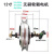 新澳玛 12吋无刷轮毂电机24V36V48V350W小海豚电动滑板车电机 36V带轮胎
