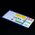 鸣固 卡K士磁性硬胶套 PVC证件卡套文件保护套 白板展示磁卡磁胶套 A3横 强磁 红色 5个装