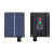 太阳能板led彩灯灯串插电控制器装饰灯配件 可遥控太阳能板-输出3.7V