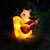 博雷奇户外太阳能发光松鼠灯防水led草坪灯动物灯装饰灯公园景观灯 松鼠CD款(太阳能)