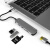 AJIUYU 华硕笔记本Type-c转千兆网口网线接口USB-C转接头USB3.0扩展拓展转换器 5合一USB-扩展坞HDMI+TF/SD相机读卡器 灵耀U400UQ/UA/S4000UA/UQ