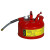 西斯贝尔（SYSBEL）SCAN003R金属安全罐II型防闪燃火焰溢出泄露易燃液体加注加油桶