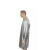 安百利ABL-J012铝箔耐高温反穿衣防护布隔热围裙防辐射热大衣定做1.1米 ABL-J012