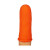 洛港 橙色麻点 S小码（250只装） 防滑麻点手指套耐磨加厚乳胶一次性橡胶防护手指头套