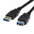 酷比客 USB3.0延长线/USB/AM-AF/黑色/5M LCCPU3AMAFBk-5M