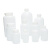 惠利得大口广口小口细口PE塑料试剂瓶水剂瓶圆瓶样品瓶土样瓶取样瓶 广口 100ml