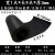 黑色橡胶板工业橡皮垫耐油耐磨防震防滑耐酸绝缘胶板ONEVAN 3mm【1米*9米】胶板