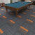 台球室专用方块毯办公室拼接会议室公司满铺俱乐部大面积工装地毯SN0999 绚彩黄 拍1份=8平方
