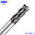 SKAK钨钢铣刀 HRC55度标准长或柄加长多功能平底铣刀 CNC数控锣刀 6.0*6D*50L