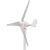 小型风力发电机家用220v风光互补户外水平轴便携式WS-100-400W 200w24v5叶送控制器 不带杆