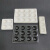 陶瓷点滴板6孔12孔 反应板 比色板 井穴板 耐酸碱理化瓷 实验室工业品 zx3孔白