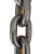 驼铃纵横 G80级锰钢起重链条吊链手拉葫芦链条倒链索具链条滚光铁链 M20承重12.5吨/单米