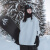 AWKA滑雪服卫衣男女同款防水单板专业美式户外运动内胆上衣薄款 黑色 M