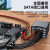 胜为 SATA电源转接线 硬盘光驱供电线 双通道串口电源线大4Pin转15Pin一分一延长线0.2米 SPC-102