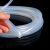 兰诗（LAUTEE）WS9002实验室耐酸碱硅胶管明硅胶管食品级硅橡胶 机械软管 耐高温透明硅胶水管 12*16（10米）
